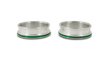 Load image into Gallery viewer, Vibrant Aluminum Weld Ferrules w/ O-Rings for 5in OD Tubing - Sold in Pairs Vibrant VIB12550