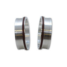 Load image into Gallery viewer, Vibrant Aluminum Weld Ferrules w/ O-Rings for 5in OD Tubing - Sold in Pairs Vibrant VIB12550