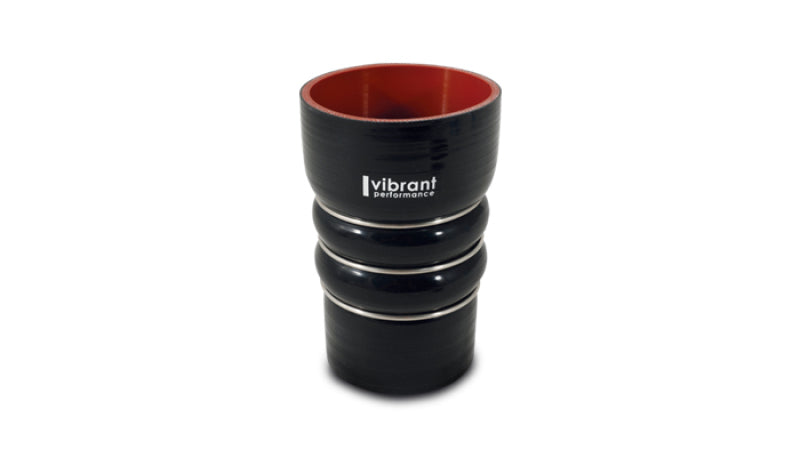 Vibrant CAC Transition Hose Coupler Hose ID - 4.00in x 3.00in Vibrant VIB11866