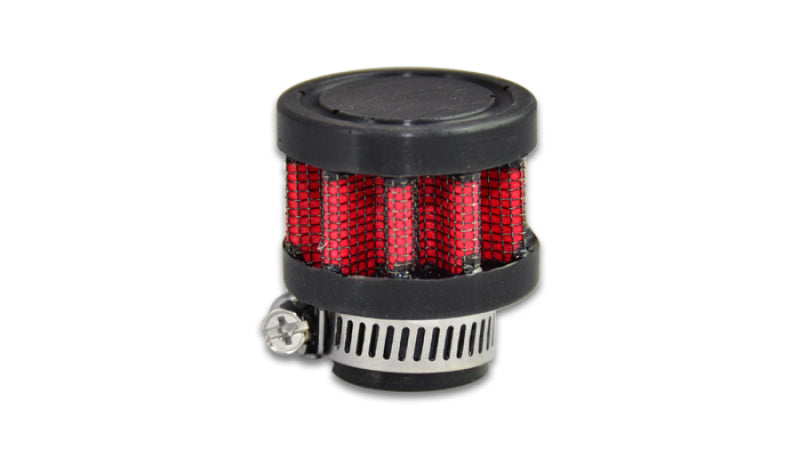 Vibrant Crankcase Breather Filter 35mm OD / 5/8in. (15mm) Inlet ID / 1.5in. Tall - Black Ops Auto Works