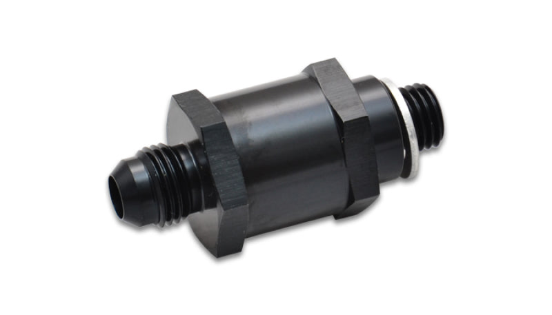 VIB11199-Vibrant Fuel Pump Check Valve -8AN Male Flare to 12mm x 1.5 Metric-Fittings-Vibrant
