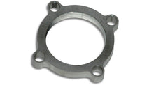 Load image into Gallery viewer, Vibrant GT series / T3 Discharge Flange (4 Bolt) with 2.5in Inlet ID Mild Steel 1/2in Thick - Black Ops Auto Works