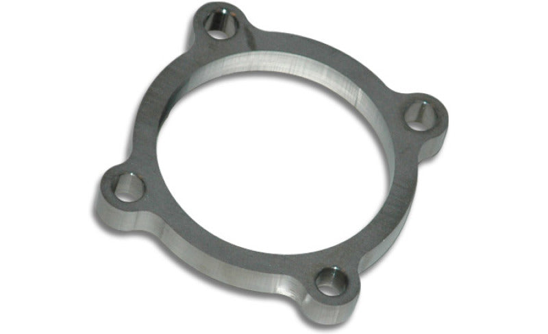 Vibrant GT series / T3 Discharge Flange (4 Bolt) with 3in Inlet ID Mild Steel 1/2in Thick - Black Ops Auto Works