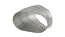 Load image into Gallery viewer, Vibrant Horizontal 304 SS Oval Pie Cuts 3.5in OD Tight 45 Degree Elbow - Black Ops Auto Works