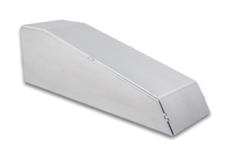 Vibrant I/C End Tank 3.5in Wide 12in Long 3.87in Tall Use w/ Vertical I/C Core 12853 - 5052 Aluminum - Black Ops Auto Works