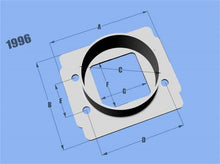 Load image into Gallery viewer, Vibrant MAF SenAdapter Plate Toyota w/ Bosch MAF Sensuse w/ 3in ID filteronly - Black Ops Auto Works