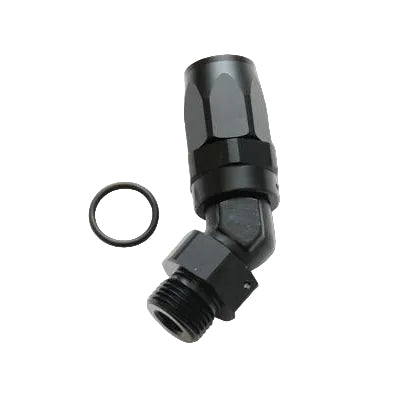 Vibrant Male -10AN 45 Degree Hose End Fitting - 3/4-16 Thread (8) Vibrant VIB24407