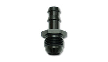Load image into Gallery viewer, Vibrant Male -10AN to 5/8in Hose Barb Straight Aluminum Adapter Fitting - Black Ops Auto Works