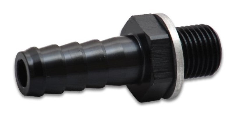Vibrant Male 10mm x 1.0 Metric to 3/8in Barb Fitting - Black Ops Auto Works