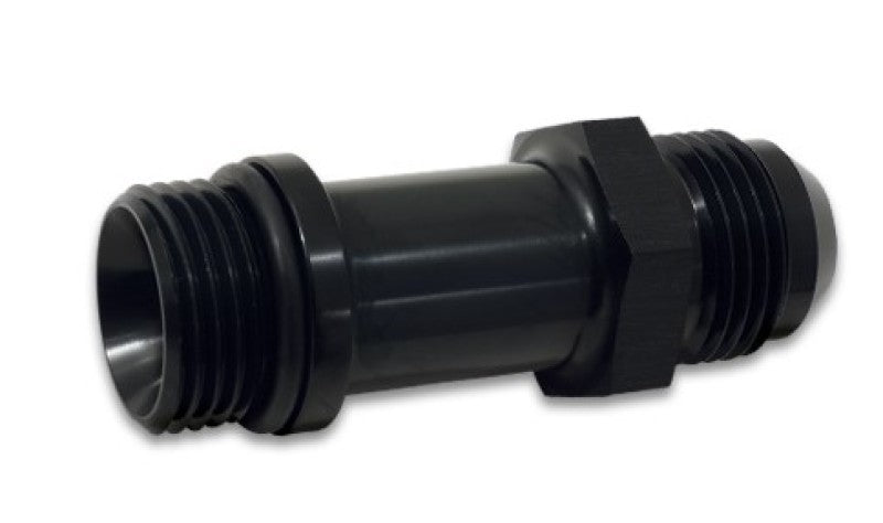 Vibrant Male -6AN to Male Straight -6AN ORB w/ O-Ring Extender Adapter 1.625 in. long - Black Ops Auto Works