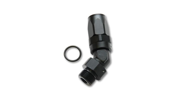 Vibrant Male -8AN 45 Degree Hose End Fitting - 7/8-14 Thread (10) Vibrant VIB24406