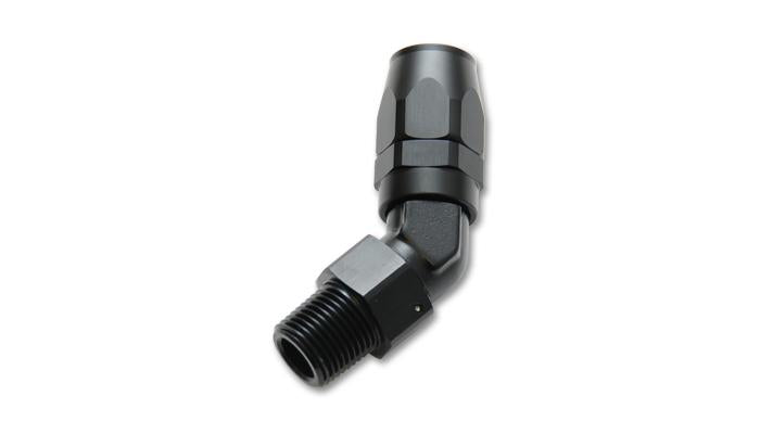 Vibrant Male -8AN 45 Degree Hose End Fitting - 7/8-14 Thread (10) Vibrant VIB24406