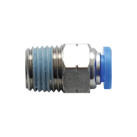 Vibrant Male Straight Fitting for 1/4in OD Tubing (3/8in NPT Thread) Vibrant VIB22638