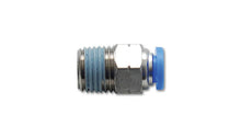 Load image into Gallery viewer, Vibrant Male Straight Pneumatic Vacuum Fitting (1/8in NPT Thread) for use with 5/32in(4mm) OD tubing - Black Ops Auto Works