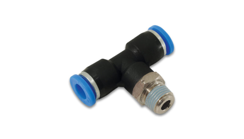 Vibrant Male Tee 1-Touch Fitting for 5/32in OD Tube (1/8in NPT)-Fittings-Vibrant