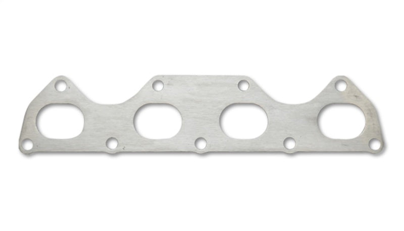 Vibrant Mild Steel Exhaust Manifold Flange for Honda H22 motor 1/2in Thick - Black Ops Auto Works