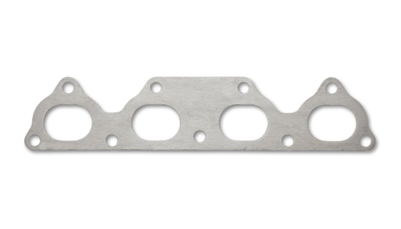 Vibrant Mild Steel Exhaust Manifold Flange for Honda/Acura D-Series motor 1/2in Thick - Black Ops Auto Works