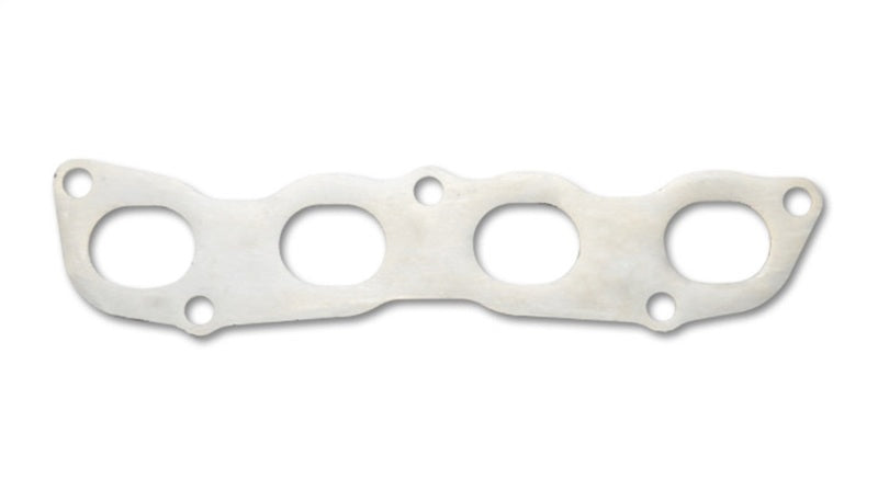 Vibrant Mild Steel Exhaust Manifold Flange for Honda/Acura K-Series motor 1/2in Thick - Black Ops Auto Works