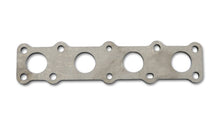 Load image into Gallery viewer, Vibrant Mild Steel Exhaust Manifold Flange for Hyundai Theta 2.0L motor (Genesis 2.0T) 1/2in Thick - Black Ops Auto Works