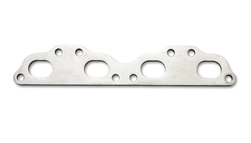 Vibrant Mild Steel Exhaust Manifold Flange for Nissan SR20 motor 1/2in Thick - Black Ops Auto Works