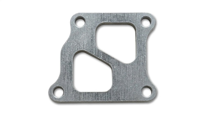 Vibrant Mitsubishi EVO 789 and X Turbo Inlet Flange Mild Steel 1/2in Thick (Drilled Holes) - Black Ops Auto Works