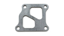 Load image into Gallery viewer, Vibrant Mitsubishi EVO 789 and X Turbo Inlet Flange Mild Steel 1/2in Thick (Drilled Holes) - Black Ops Auto Works