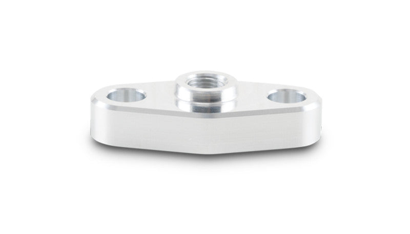 Vibrant Oil Inlet Flange for Garrett GT/GTX47 GTX50 and GT/GTX55 Turbo (1/8in NPT Female Thread) - Black Ops Auto Works