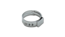 Load image into Gallery viewer, Vibrant One Ear Stepless Pinch Clamps 9.4-11.9mm clamping range (Pack of 10) SS 7mm band width - Black Ops Auto Works