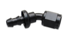 Load image into Gallery viewer, Vibrant Push-On 30 Degree Hose End Elbow FittingSize -8AN - Black Ops Auto Works