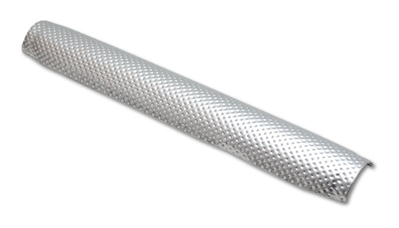 Vibrant SHEETHOT Premed Pipe Shield 2in-3in OD Straight Tubing 1 foot length rated direct heat 1100F - Black Ops Auto Works