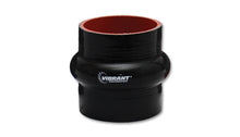 Load image into Gallery viewer, Vibrant Silicone Hump Hose Coupler 2.375in ID x 3.00in Long - Black Vibrant VIB19680