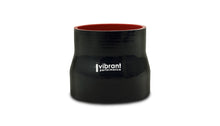 Load image into Gallery viewer, Vibrant Silicone Reducer Coupler 1.00in ID x 0.75in ID x 4.00in Long - Black Vibrant VIB19713