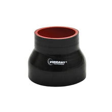 Load image into Gallery viewer, Vibrant Vibrant Silicone Reducer Coupler 3.125in ID x 2.75in ID x 3.00in Long - Black