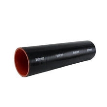 Load image into Gallery viewer, Vibrant Silicone Straight Hose Coupler 1.625in ID x 12.00in Long - Gloss Black Vibrant VIB27341