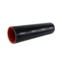 Load image into Gallery viewer, Vibrant Silicone Straight Hose Coupler 3.125in ID x 12.00in Long - Gloss Black Vibrant VIB27380