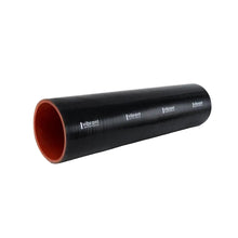 Load image into Gallery viewer, Vibrant Silicone Straight Hose Coupler 3.75in ID x 12.00in Long - Gloss Black Vibrant VIB27395