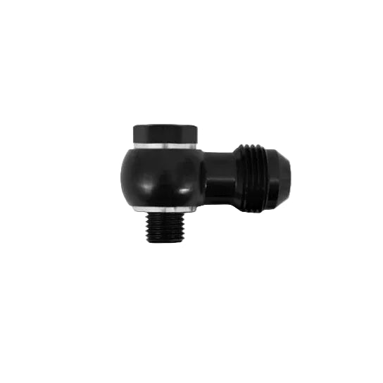 Vibrant Single -8AN 3/8-24 Aluminum Male Banjo Adapter Assembly Vibrant VIB11581
