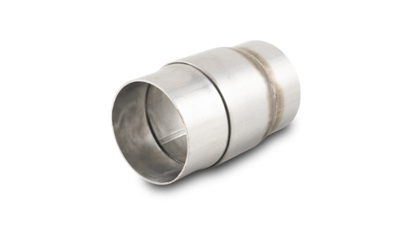 Vibrant Slip Joint Adapter for 1.75in OD Tubing Fully Welded (2 Piece Assembly) - Black Ops Auto Works