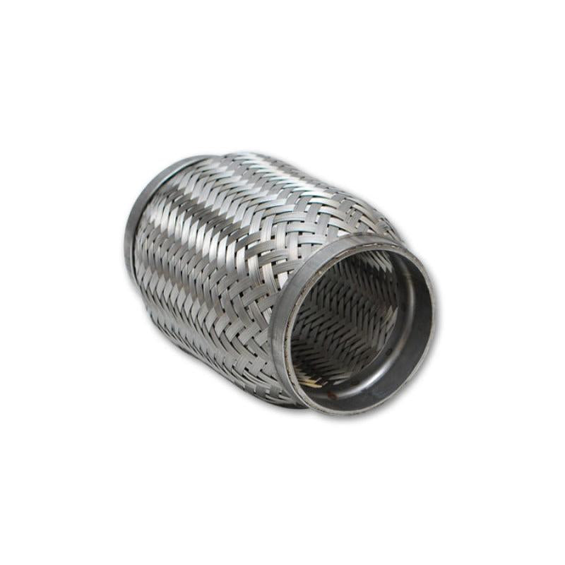Vibrant SS Flex Coupling with Inner Braid Liner 1.75in inlet/outlet x 6in flex length Vibrant VIB62406