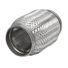 Load image into Gallery viewer, Vibrant SS Flex Coupling with Inner Braid Liner 2in inlet/outlet x 6in flex length