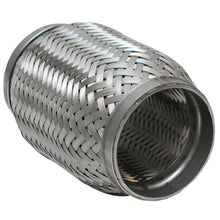Load image into Gallery viewer, Vibrant SS Flex Coupling with Inner Braid Liner 2in inlet/outlet x 6in flex length