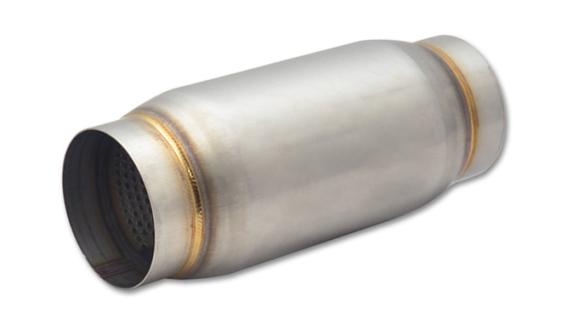 Vibrant SS Race Muffler 3in inlet/outlet x 9in long 3.75in Muffler Body OD - Black Ops Auto Works
