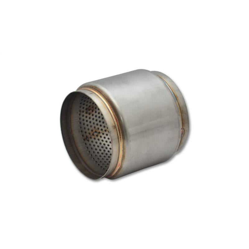 Vibrant SS Race Muffler 4.5in inlet/outlet x 5in long Vibrant VIB17985