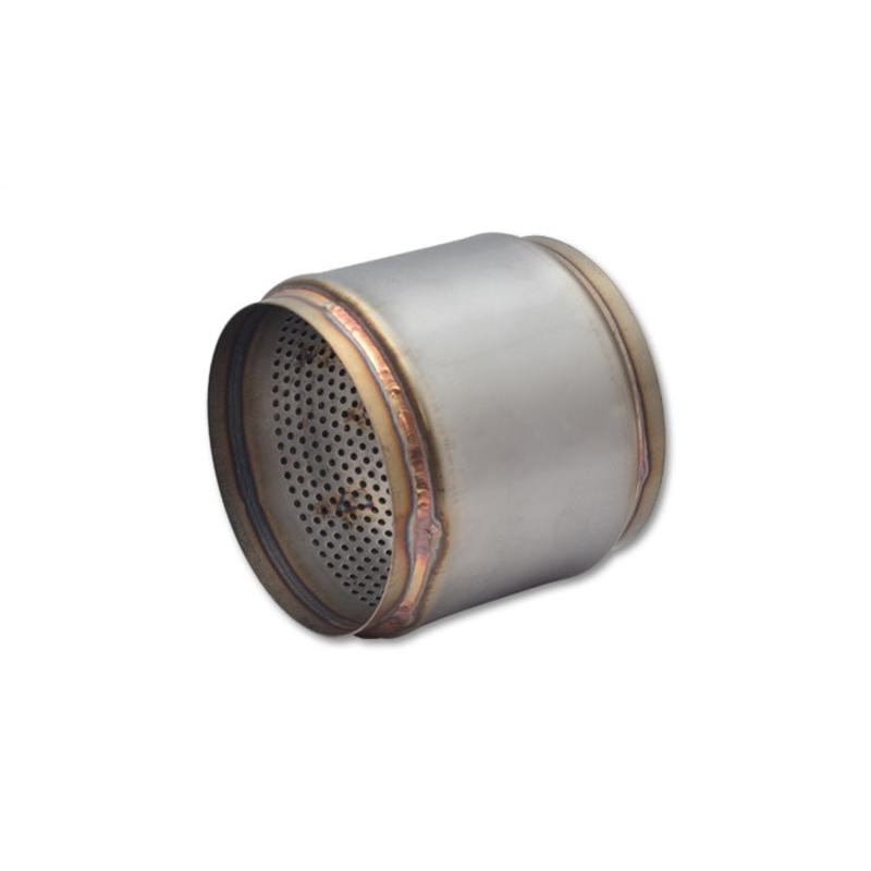Vibrant SS Race Muffler 5in inlet/outlet x 5in long Vibrant VIB17995