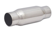 Load image into Gallery viewer, Vibrant SS Resonator (Standard Design) 3in inlet/outlet x 12in long - Black Ops Auto Works