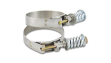 Load image into Gallery viewer, Vibrant SS T-Bolt Clamps Pack of 2 Size Range: 2.69in to 2.99in OD For use w/ 2.5in ID Coupling - Black Ops Auto Works