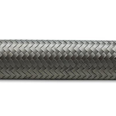 Close up of 300 stainless steel braid on 11935