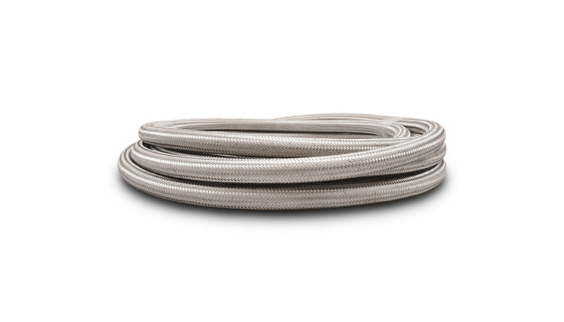 Vibrant Stainless Steel Braided Flex Hose w/PTFE Liner AN -16 (10ft Roll) - Black Ops Auto Works