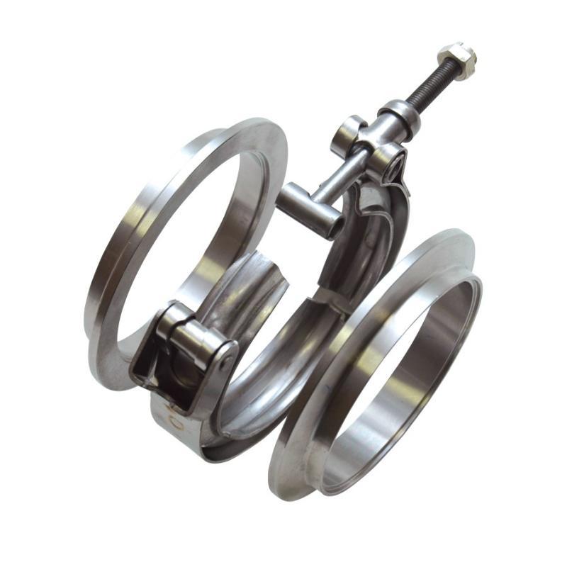Vibrant Stainless Steel V-Band Flange for 1.75in O.D. Tubing - Male Vibrant VIB1487M