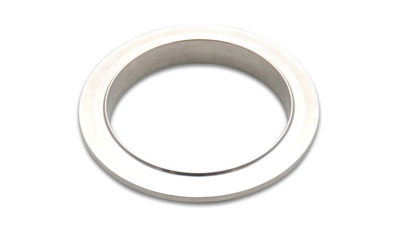 Vibrant Stainless Steel V-Band Flange for 3.5in O.D. Tubing - Male - Black Ops Auto Works